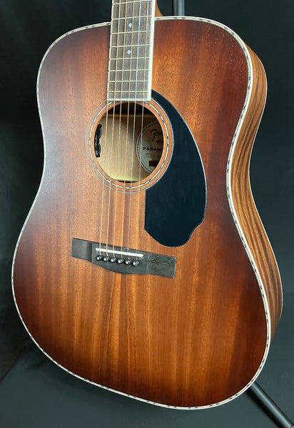 Fender PD-220E Dreadnought Acoustic-Electric Guitar Aged Cognac Burst w/ OHSC