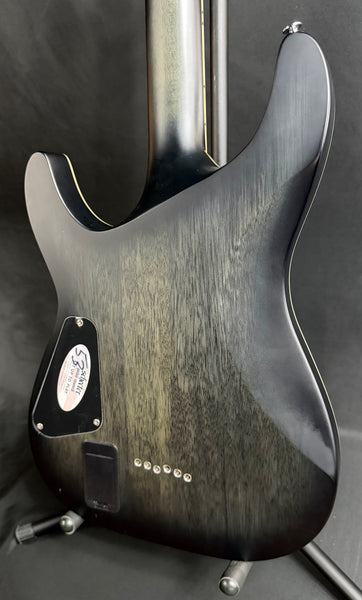 Schecter C-1 Platinum Electric Guitar See-Thru Black Satin Finish