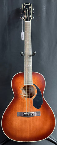 Fender PS-220E Paramount Parlor Acoustic-Electric Guitar Aged Cognac Burst w/ OHSC (701)