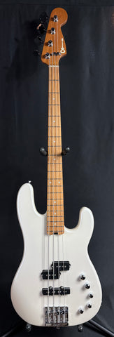 Charvel Pro-Mod San Dimas Bass PJ IV 4-String Bass Guitar Platinum Pearl Finish