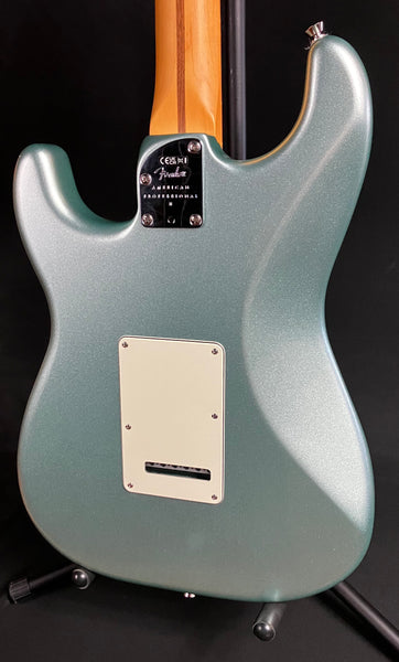 Fender American Professional II Stratocaster Electric Guitar Mystic Surf Green w/ OHSC