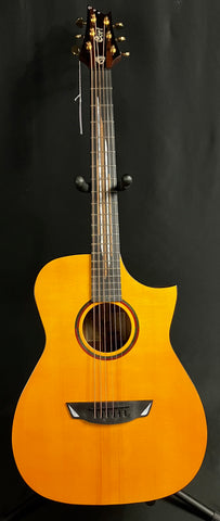 Cort Luxe Frank Gambale Signature Concert Cutaway Acoustic-Electric Guitar Vintage Natural w/ OHSC