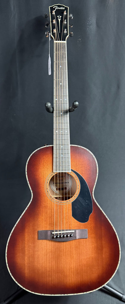 Fender PS-220E Paramount Parlor Acoustic-Electric Guitar Aged Cognac Burst w/ OHSC (709)