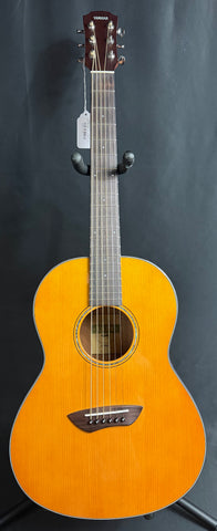 Yamaha CSF1MVN Parlor Acoustic-Electric Guitar Vintage Tint w/ Gig Bag