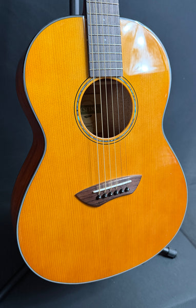 Yamaha CSF1MVN Parlor Acoustic-Electric Guitar Vintage Tint w/ Gig Bag