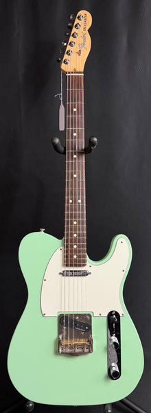 Fender American Performer Telecaster Electric Guitar Satin Surf Green w/ Upgrades