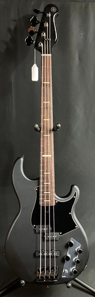 Yamaha BB734A Broad Bass 4-String Bass Guitar Translucent Matte Black w/ Gig Bag (019)