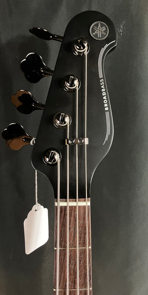 Yamaha BB734A Broad Bass 4-String Bass Guitar Translucent Matte Black w/ Gig Bag (019)