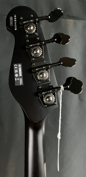 Yamaha BB734A Broad Bass 4-String Bass Guitar Translucent Matte Black w/ Gig Bag (019)