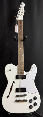 Fender Jim Adkins JA-90 Thinline Telecaster Electric Guitar Gloss White (507)