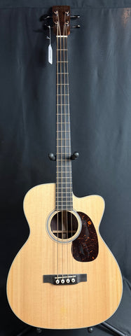 Martin BC-16E Cutaway 4-String Acoustic-Electric Bass Guitar Natural w/ Soft Case