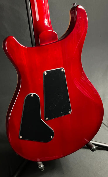 PRS SE Custom 24 "Floyd" Electric Guitar Charcoal Cherry Burst Finish w/ Gig Bag