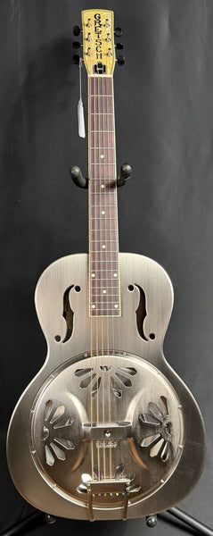 Gretsch G9221 Bobtail Steel Body Round Neck Resonator Guitar w/ Fishman Nashville Pickup