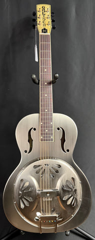 Gretsch G9221 Bobtail Steel Body Round Neck Resonator Guitar w/ Fishman Nashville Pickup