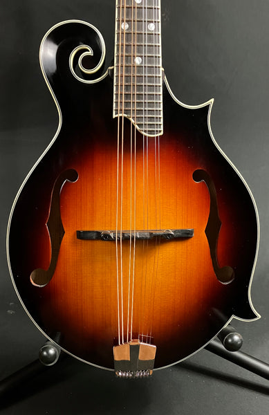 Eastman MD515/TV Wide-Neck F-Style Mandolin Aged Gloss Vintage Sunburst w/ Case