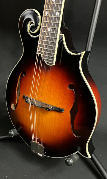 Eastman MD515/TV Wide-Neck F-Style Mandolin Aged Gloss Vintage Sunburst w/ Case