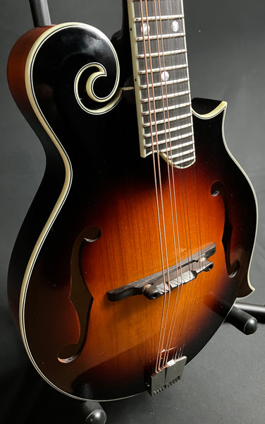 Eastman MD515/TV Wide-Neck F-Style Mandolin Aged Gloss Vintage Sunburst w/ Case