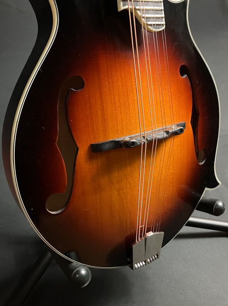 Eastman MD515/TV Wide-Neck F-Style Mandolin Aged Gloss Vintage Sunburst w/ Case