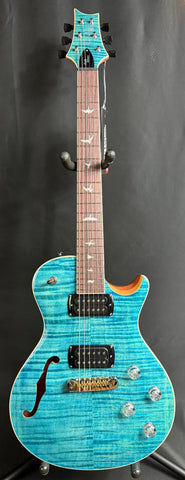 PRS SE Zach Myers 594 Semi-Hollow Body Electric Guitar Myers Blue w/ Gig Bag