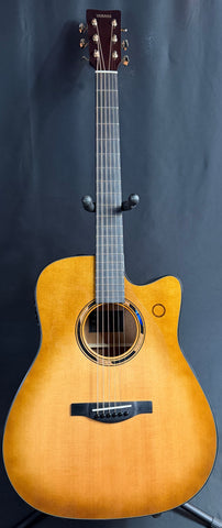 Yamaha TAG3 C TransAcoustic Dreadnought Cutaway Acoustic-Electric Guitar Sand Burst w/ Case (446)