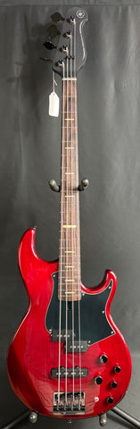 Yamaha BB734A Broad Bass 4-String Bass Guitar Fired Red Finish w/ Gig Bag (049)