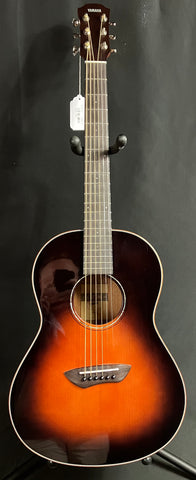 Yamaha CSF3M All-Solid Parlor Acoustic-Electric Guitar Tobacco Sunburst w/ Case