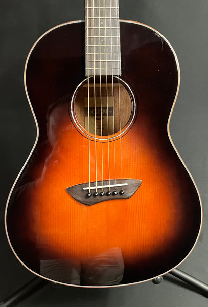 Yamaha CSF3M All-Solid Parlor Acoustic-Electric Guitar Tobacco Sunburst w/ Case