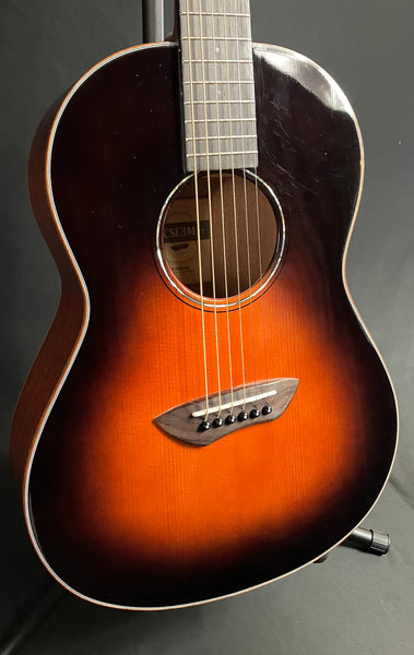 Yamaha CSF3M All-Solid Parlor Acoustic-Electric Guitar Tobacco Sunburst w/ Case