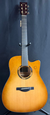 Yamaha TAG3 C TransAcoustic Dreadnought Cutaway Acoustic-Electric Guitar Sand Burst w/ Case (549)