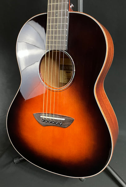 Yamaha CSF3M All-Solid Parlor Acoustic-Electric Guitar Tobacco Sunburst w/ Case