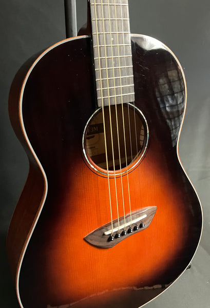 Yamaha CSF3M All-Solid Parlor Acoustic-Electric Guitar Tobacco Sunburst w/ Case