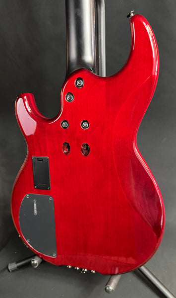 Yamaha BB734A Broad Bass 4-String Bass Guitar Fired Red Finish w/ Gig Bag (036)