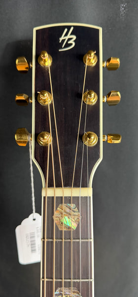 Harley Benton CLD-41S WN Walnut Dreadnought Acoustic Guitar Natural w/ K&K Pickup