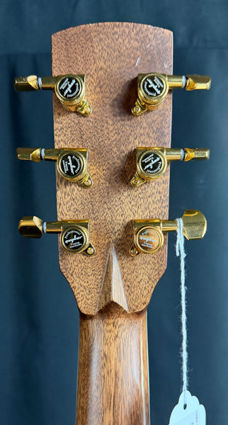 Harley Benton CLD-41S WN Walnut Dreadnought Acoustic Guitar Natural w/ K&K Pickup
