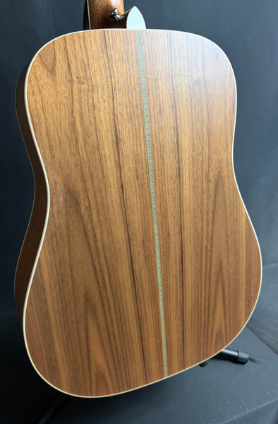 Harley Benton CLD-41S WN Walnut Dreadnought Acoustic Guitar Natural w/ K&K Pickup