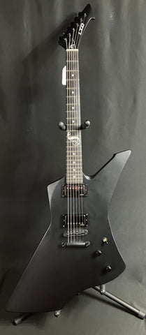 ESP LTD Snakebyte James Hetfield Signature Electric Guitar Satin Black w/ OHSC