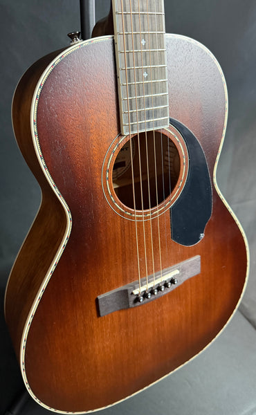 Fender PS-220E Paramount Parlor Acoustic-Electric Guitar Aged Cognac Burst w/ OHSC (738)