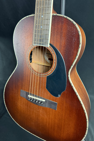 Fender PS-220E Paramount Parlor Acoustic-Electric Guitar Aged Cognac Burst w/ OHSC (738)