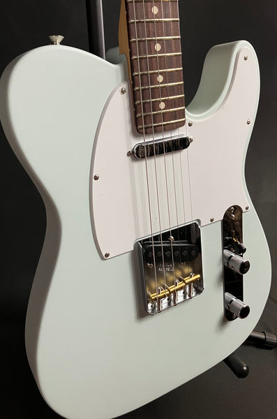 Fender American Performer Telecaster Electric Guitar Satin Sonic Blue w/ Gig Bag