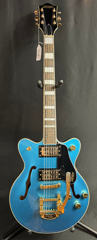 Gretsch G2655TG Streamliner Center Block Jr. Semi-Hollow Electric Guitar Riviera Blue