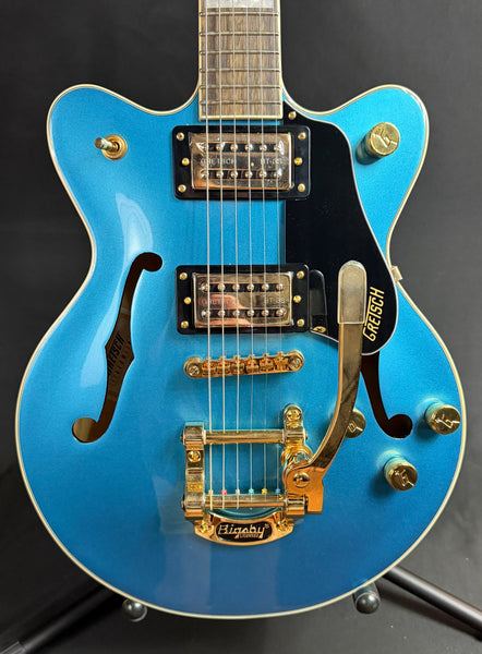 Gretsch G2655TG Streamliner Center Block Jr. Semi-Hollow Electric Guitar Riviera Blue