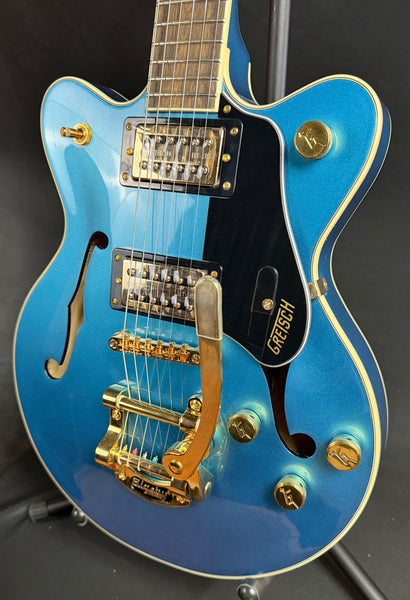 Gretsch G2655TG Streamliner Center Block Jr. Semi-Hollow Electric Guitar Riviera Blue