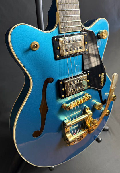 Gretsch G2655TG Streamliner Center Block Jr. Semi-Hollow Electric Guitar Riviera Blue