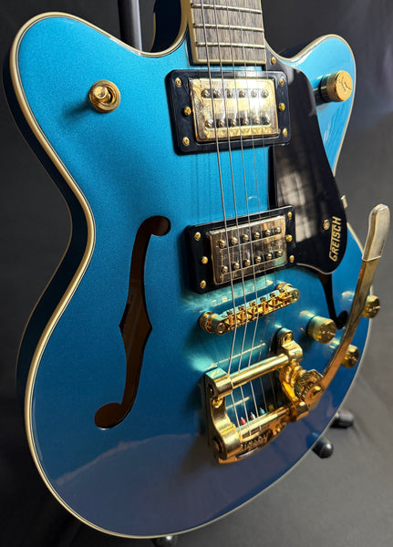 Gretsch G2655TG Streamliner Center Block Jr. Semi-Hollow Electric Guitar Riviera Blue
