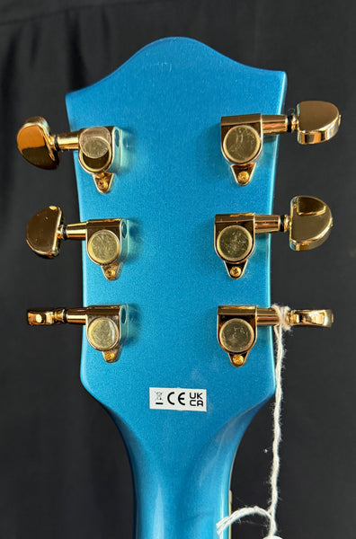 Gretsch G2655TG Streamliner Center Block Jr. Semi-Hollow Electric Guitar Riviera Blue