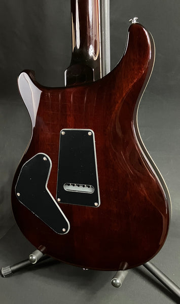 PRS SE Custom 24 Semi-Hollow Piezo Electric Guitar Orange Tiger Smokeburst