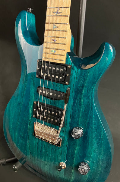 Paul Reed Smith PRS SE Swamp Ash Special Electric Guitar Iri Blue Finish w/ Gig Bag
