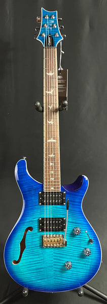 Schecter Omen Elite-6 FR Electric Guitar See-Thru Blue Burst Finish
