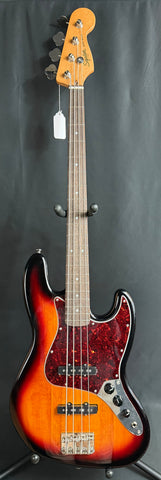 Squier Classic Vibe 60's Jazz Bass 4-String Bass Guitar 3-Tone Sunburst (776)