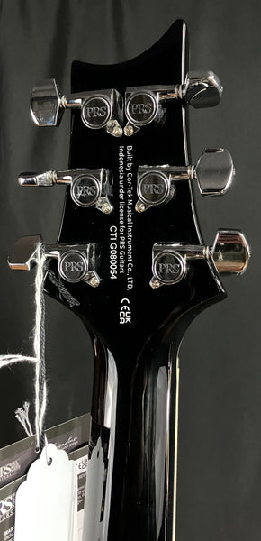 PRS SE Custom 24 Semi-Hollow Piezo Electric Guitar Charcoal Burst w/ Gig Bag